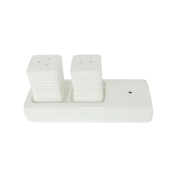 Salt and Pepper Shakers Pinstripes